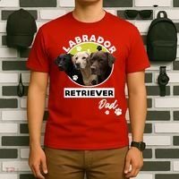 Labrador Retriever Dog Dad T-Shirt thumb 6