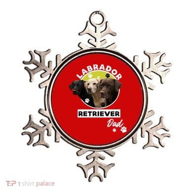 Labrador Retriever Dog Dad Ornament