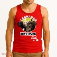Labrador Retriever Dog Dad Tank Top thumb 3