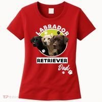 Labrador Retriever Dog Dad Women's T-Shirt thumb 0