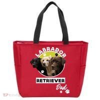 Labrador Retriever Dog Dad Tote Bag thumb 0
