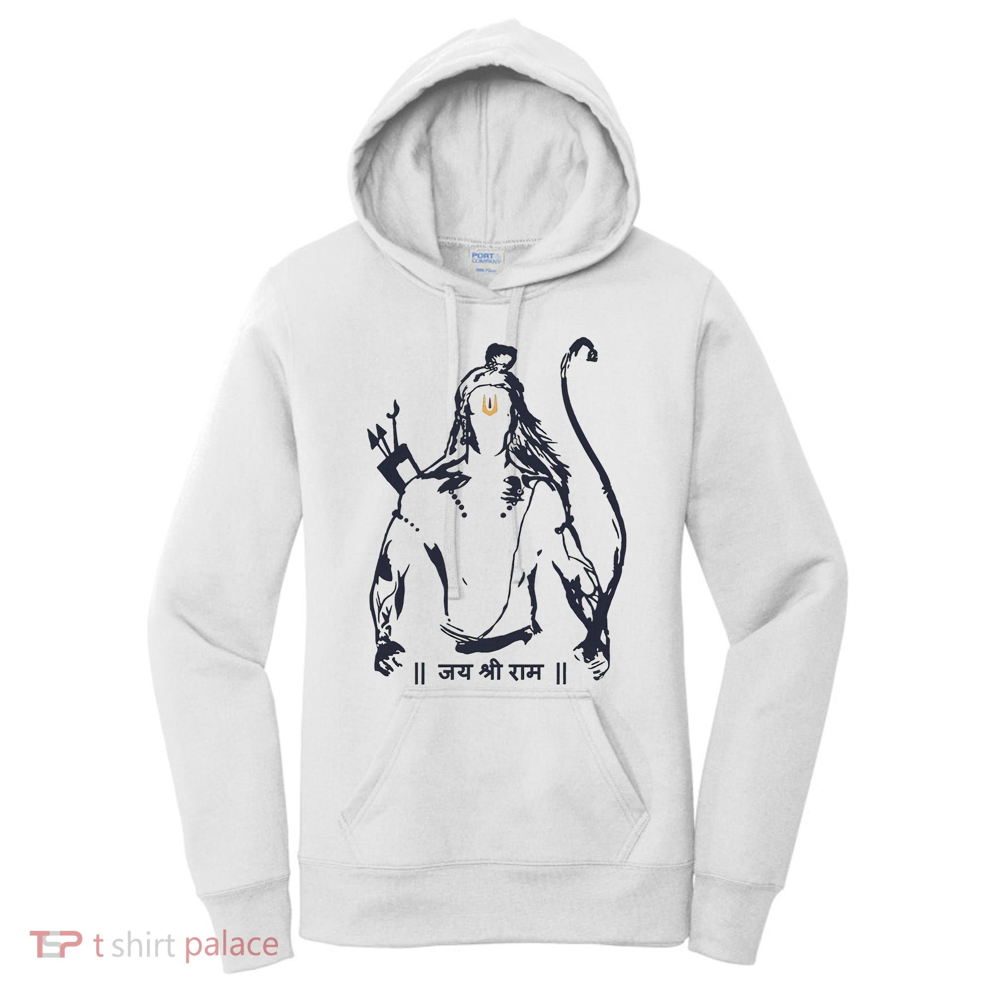 Lord Rama Diwali God For Indian Hindus Jai Shree Ram Women's Hoodie