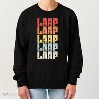 Larp Retro Distressed Larping Women's Sweatshirt thumb 0