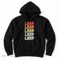 Larp Retro Distressed Larping Hoodie thumb 0