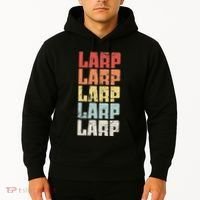 Larp Retro Distressed Larping Hoodie thumb 2