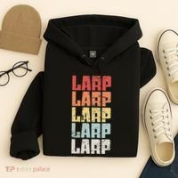 Larp Retro Distressed Larping Hoodie thumb 4