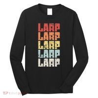 Larp Retro Distressed Larping Long Sleeve Shirt thumb 0