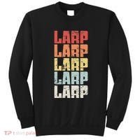 Larp Retro Distressed Larping Sweatshirt thumb 0
