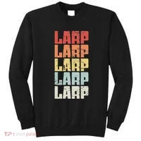 Larp Retro Distressed Larping Sweatshirt thumb 0