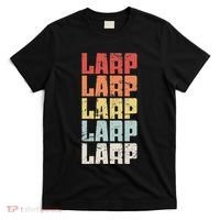Larp Retro Distressed Larping T-Shirt thumb 0