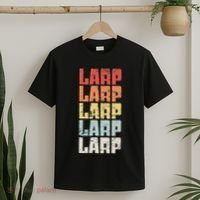 Larp Retro Distressed Larping T-Shirt thumb 2