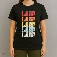 Larp Retro Distressed Larping T-Shirt thumb 4