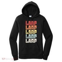 Larp Retro Distressed Larping Women's Hoodie thumb 0