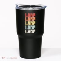 Larp Retro Distressed Larping Tumbler thumb 0
