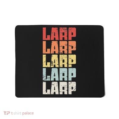 Larp Retro Distressed Larping Mousepad
