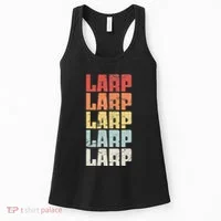 Larp Retro Distressed Larping Women's Tank Top thumb 0
