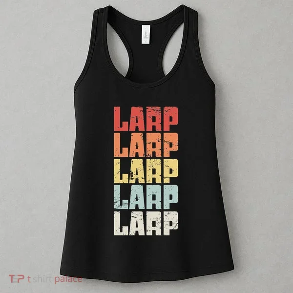 Larp Retro Distressed Larping Women's Tank Top