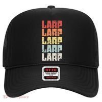 Larp Retro Distressed Larping Hat thumb 0