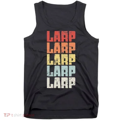 Larp Retro Distressed Larping Tank Top