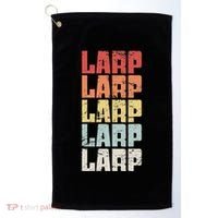 Larp Retro Distressed Larping Golf Towel thumb 0
