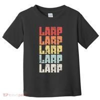 Larp Retro Distressed Larping Toddler T-Shirt thumb 0