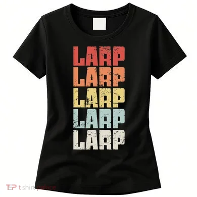 Larp Retro Distressed Larping Women's T-Shirt