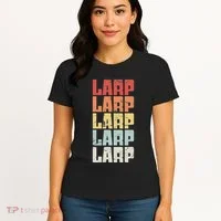 Larp Retro Distressed Larping Women's T-Shirt thumb 4