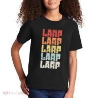 Larp Retro Distressed Larping Kids T-Shirt thumb 2