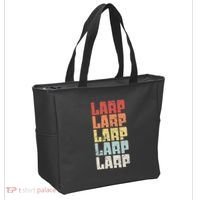 Larp Retro Distressed Larping Tote Bag thumb 2