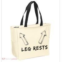 Leg Rests Dirty Humor Funny Sarcastic Offensive Gag Gift Tote Bag thumb 2