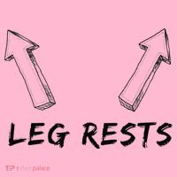 Leg Rests Dirty Humor Funny Sarcastic Offensive Gag Gift Coaster thumb 2