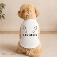 Leg Rests Dirty Humor Funny Sarcastic Offensive Gag Gift Doggie Tank thumb 2