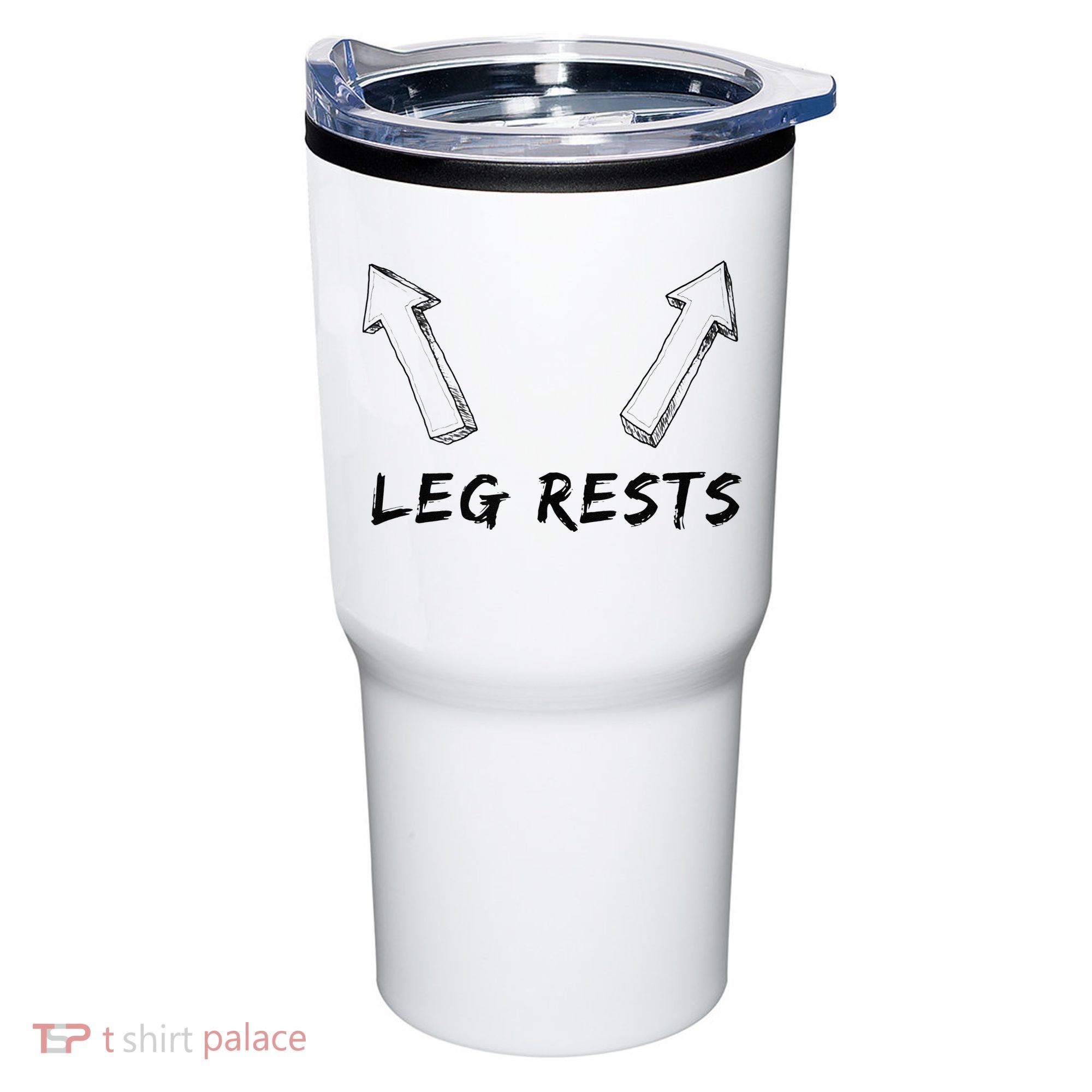 Leg Rests Dirty Humor Funny Sarcastic Offensive Gag Gift Tumbler