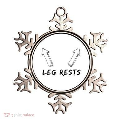 Leg Rests Dirty Humor Funny Sarcastic Offensive Gag Gift Ornament