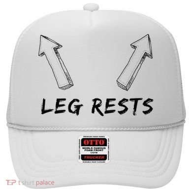 Leg Rests Dirty Humor Funny Sarcastic Offensive Gag Gift Hat