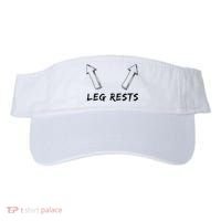 Leg Rests Dirty Humor Funny Sarcastic Offensive Gag Gift Visor thumb 0