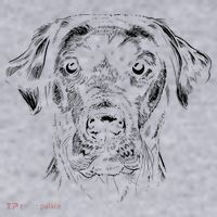 Labrador Retriever Dog Women's Racerback Cropped Tank thumb 2
