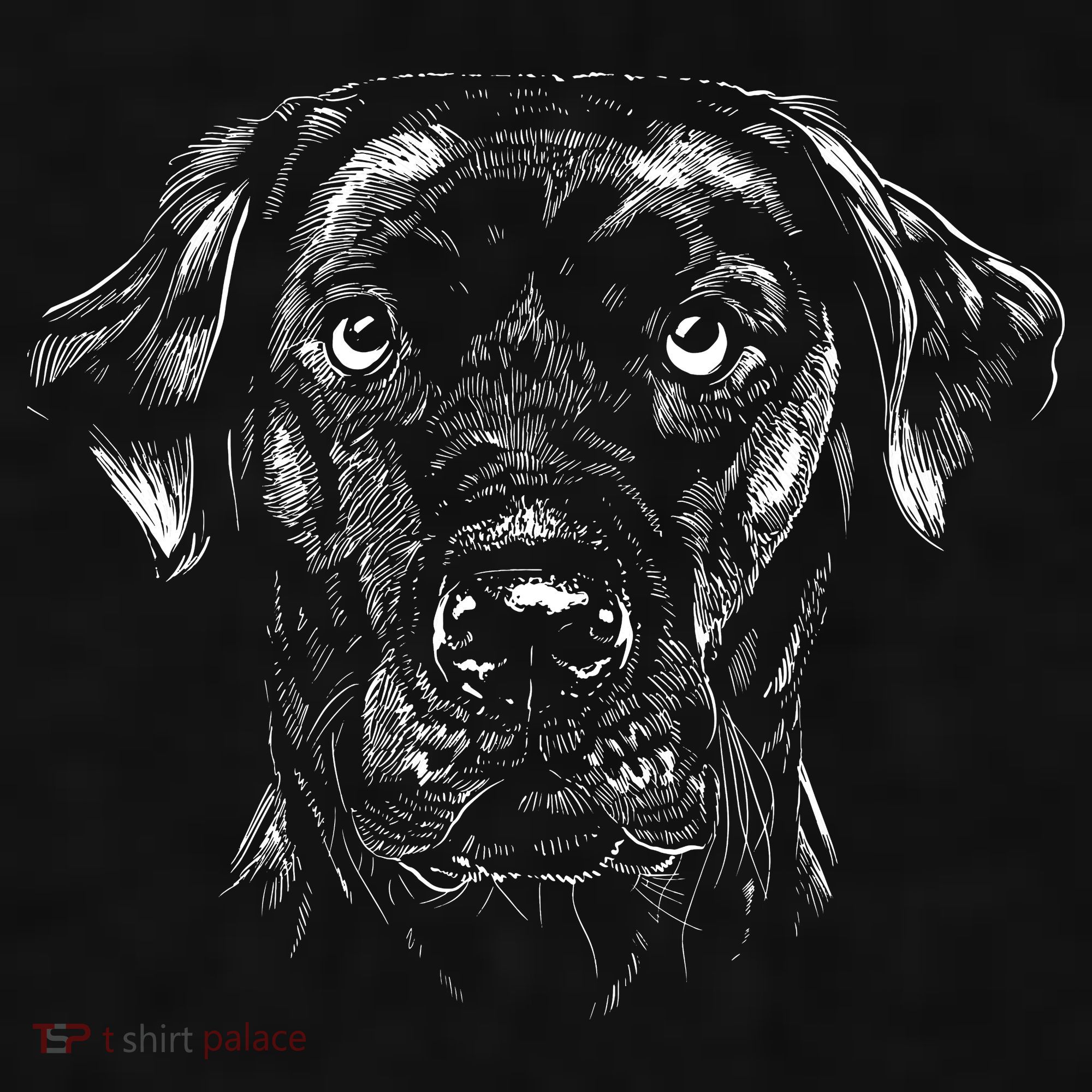 Labrador Retriever Dog Ladies PosiCharge Tri-Blend Wicking Tank