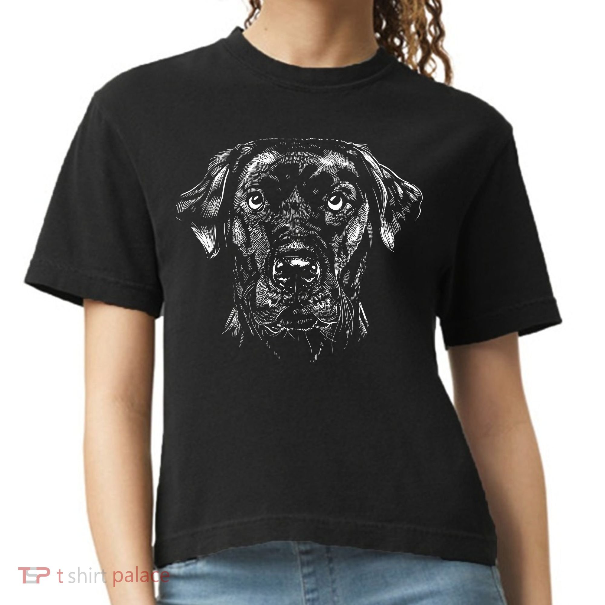 Labrador Retriever Dog Comfort Colors Boxy T-Shirt