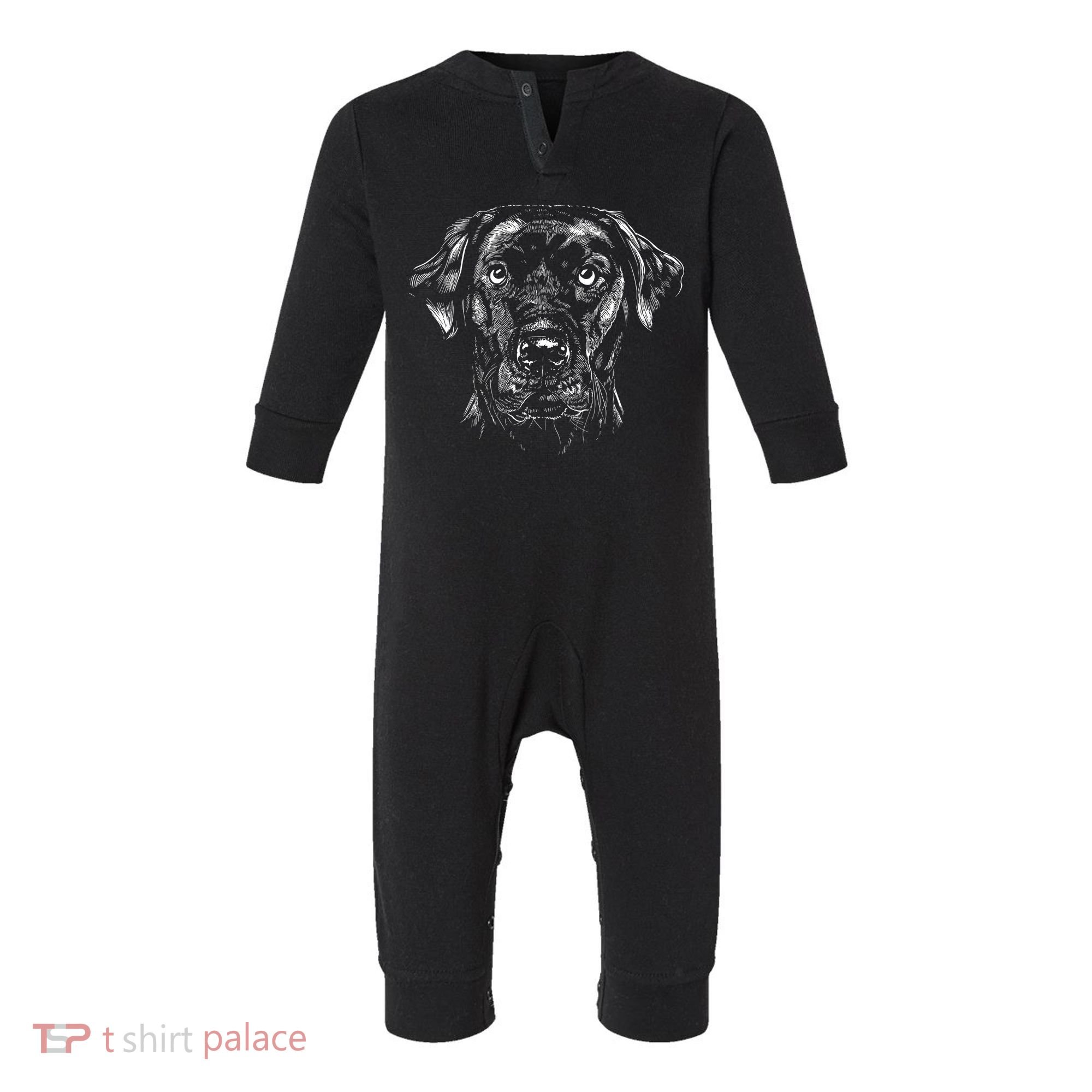 Labrador Retriever Dog Infant Fleece One Piece