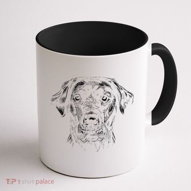 Labrador Retriever Dog Coffee Mug back