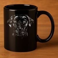 Labrador Retriever Dog 11oz C Handle Ceramic Mug thumb 3