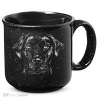 Labrador Retriever Dog 15oz Campfire Ceramic Mug thumb 0