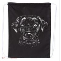 Labrador Retriever Dog Drawstring Bag thumb 0