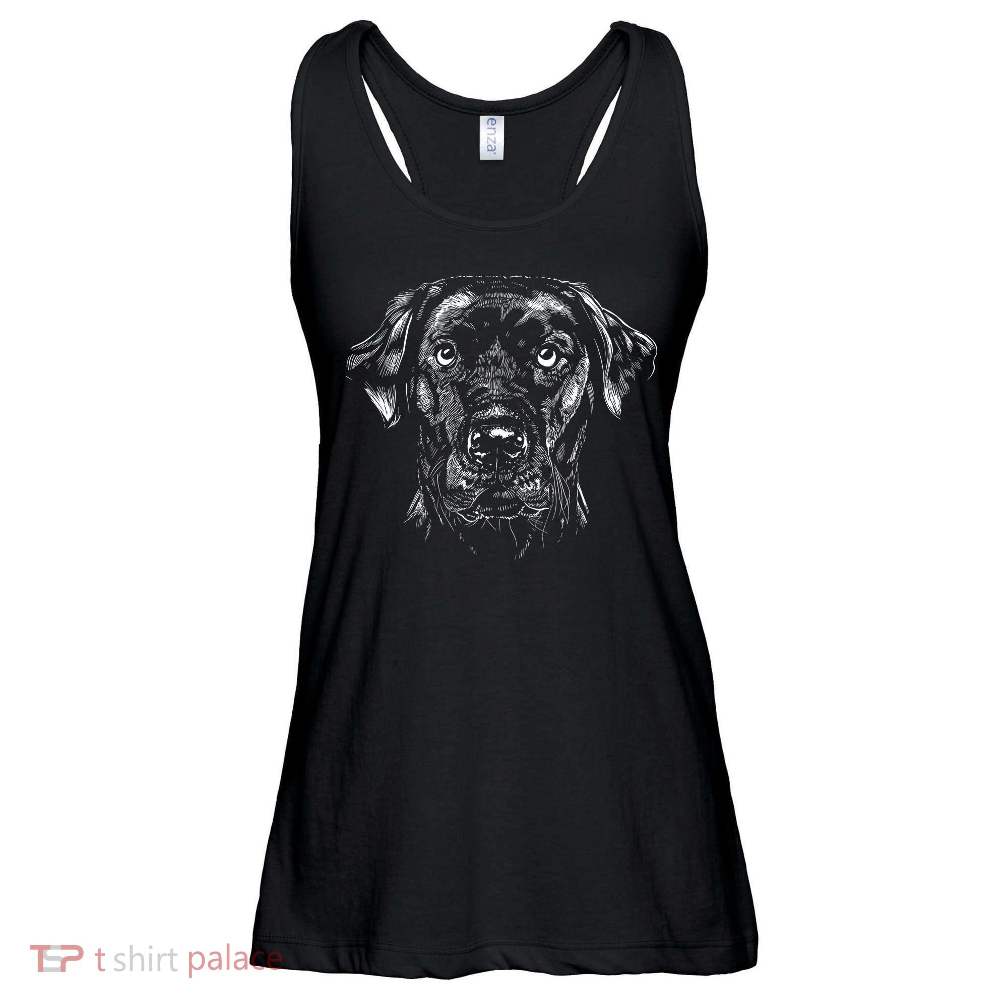 Labrador Retriever Dog Ladies Essential Flowy Tank