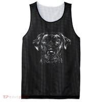 Labrador Retriever Dog Mesh Reversible Basketball Jersey Tank thumb 0