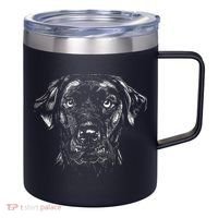 Labrador Retriever Dog 12oz Stainless Steel Coffee Mug thumb 0