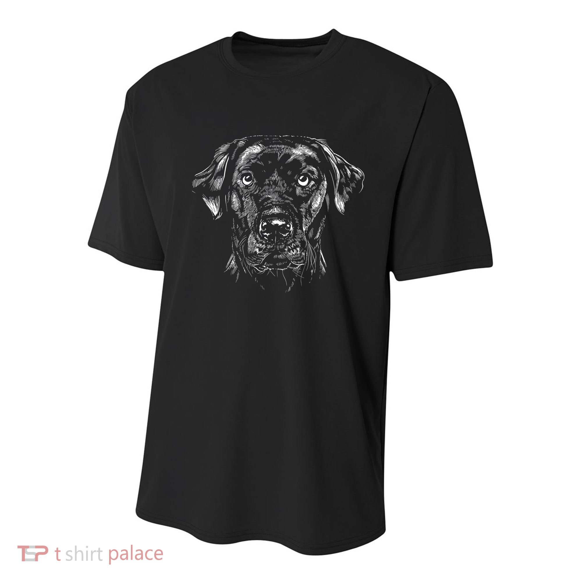 Labrador Retriever Dog Youth Performance Sprint T-Shirt