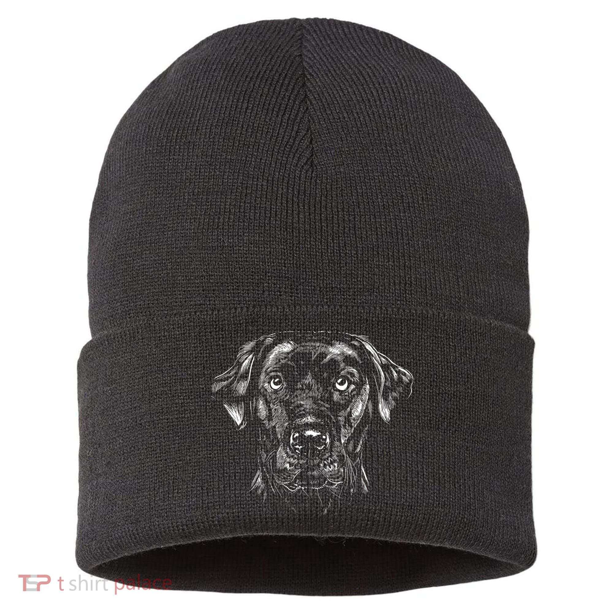 Labrador Retriever Dog Sustainable Knit Beanie