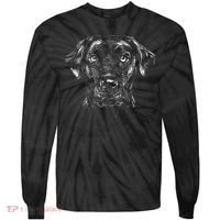 Labrador Retriever Dog Tie-Dye Long Sleeve Shirt thumb 0